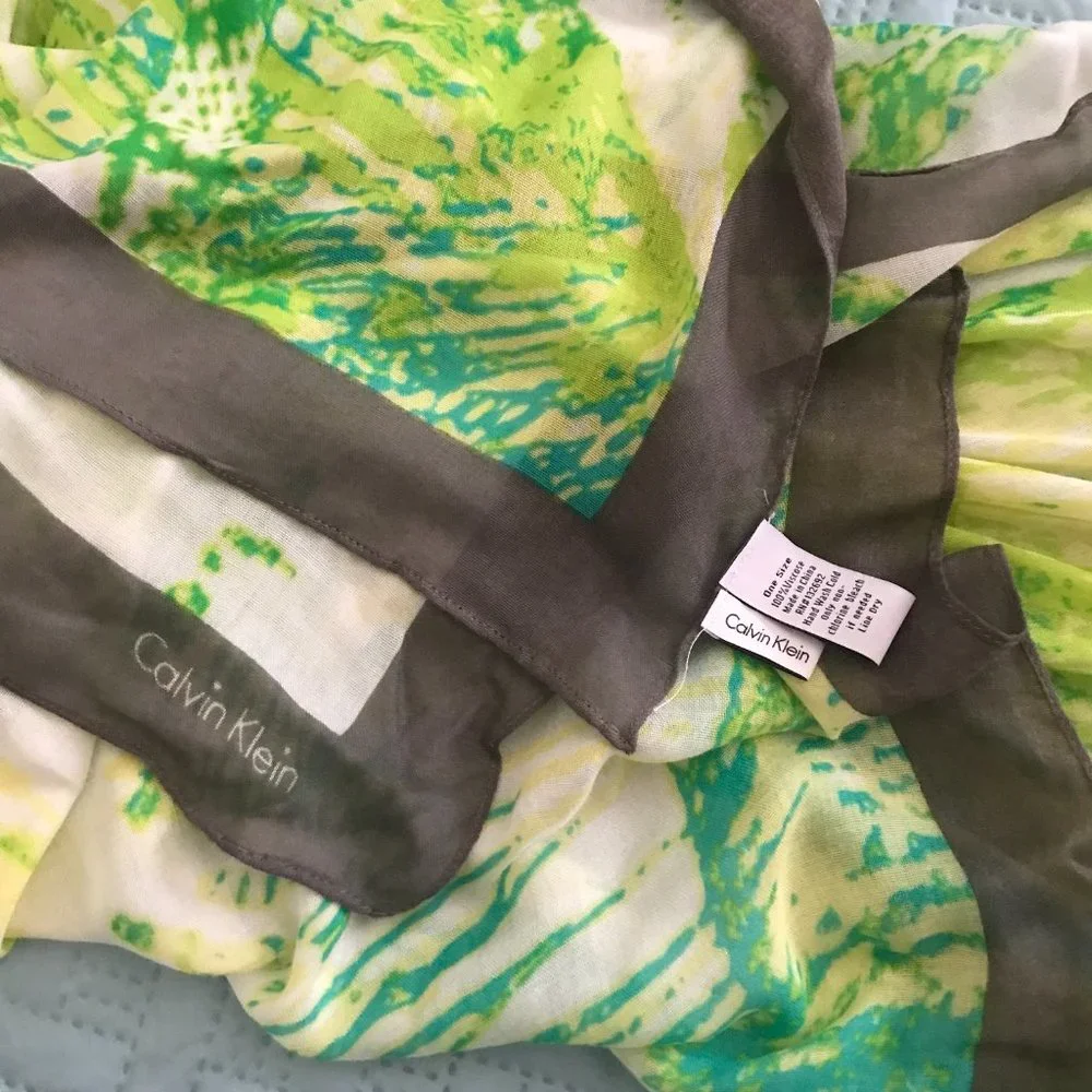 Large Scarf Calvin Klein Viscose